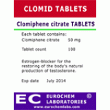 CLOMID 50 mg/tab 50 tabs